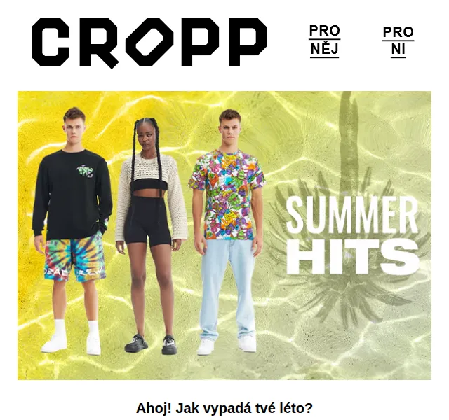 Cropp: letní výprodej až -70 % – červen 2026 | Nuslet.cz