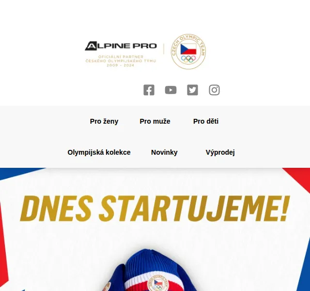 ALPINE PRO: Olympijský festival Brno – červen 2026 | Nuslet.cz