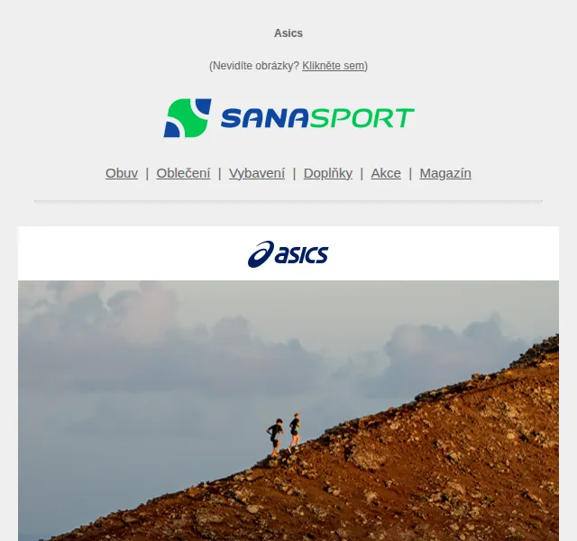 Sanasport: Asics Trail Running nová kolekce – červen 2026 | Nuslet.cz