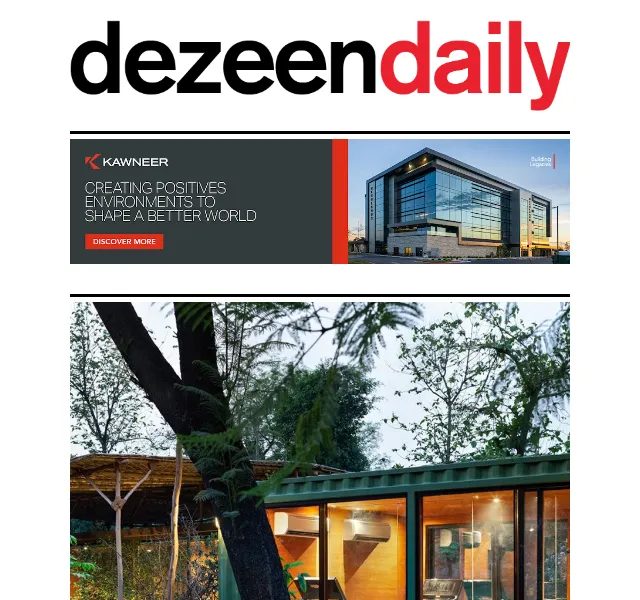 Dezeen Daily: architektonické novinky a design – červen 2026 | Nuslet.cz
