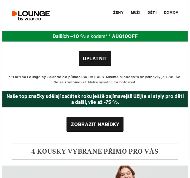 Lounge by Zalando: Zpátky do školy slevy až 70 % – červenec 2026 | Nuslet.cz