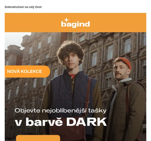 Bagind: 5 střihů tašek v nové barvě Dark – červen 2026 | Nuslet.cz