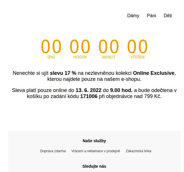 DEICHMANN: Sleva 17 % na Online Exclusive – červen 2026 | Nuslet.cz