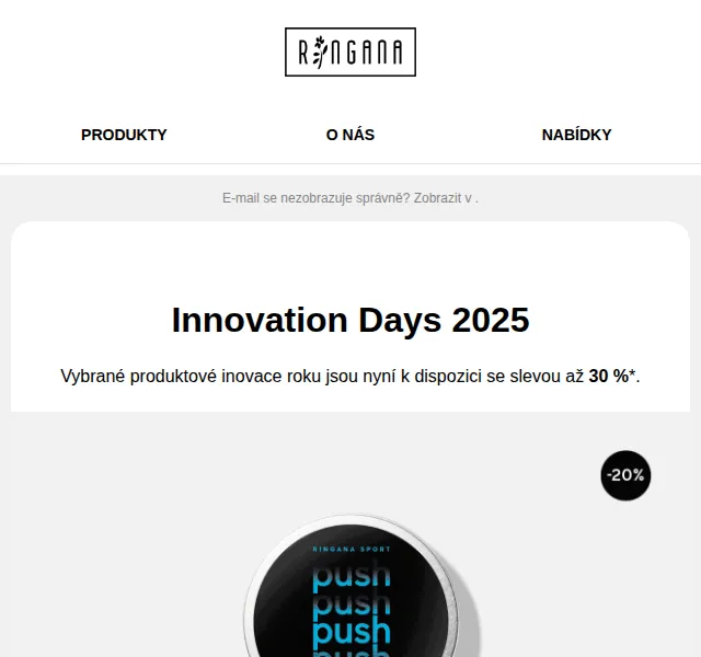 RINGANA: Innovation Days 2025 odstartovaly | Nuslet