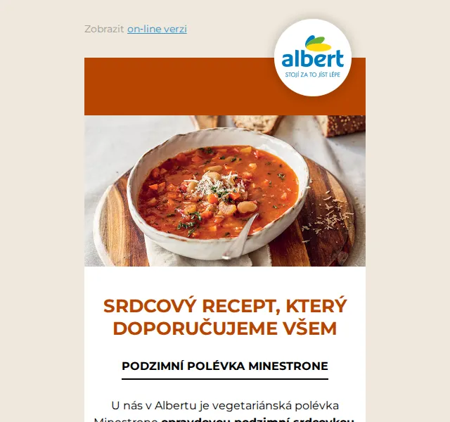 Albert: 4 tipy na zdravé podzimní polévky – červen 2026 | Nuslet.cz