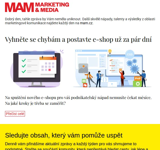 Marketing & Media: Postavte e-shop za pár dní – červen 2026 | Nuslet.cz