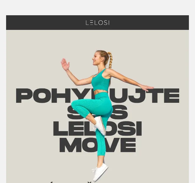 LELOSI: legíny MOVE až -50% – červen 2026 | Nuslet.cz