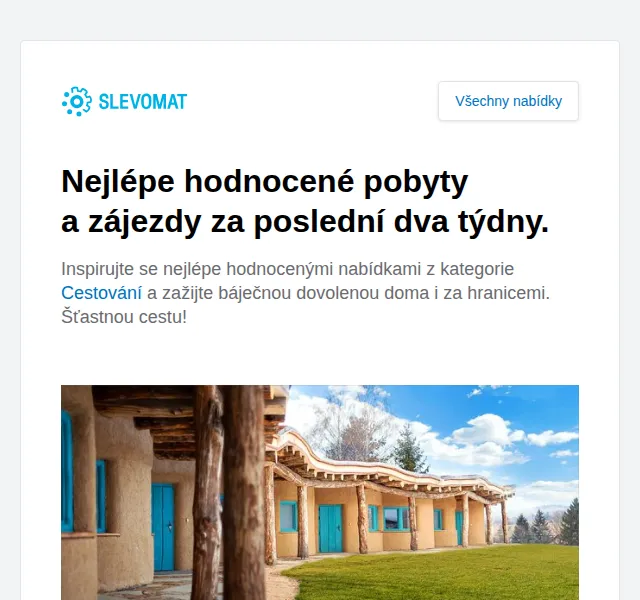 Slevomat: Nejlepší nabídky cestování – červenec 2026 | Nuslet.cz