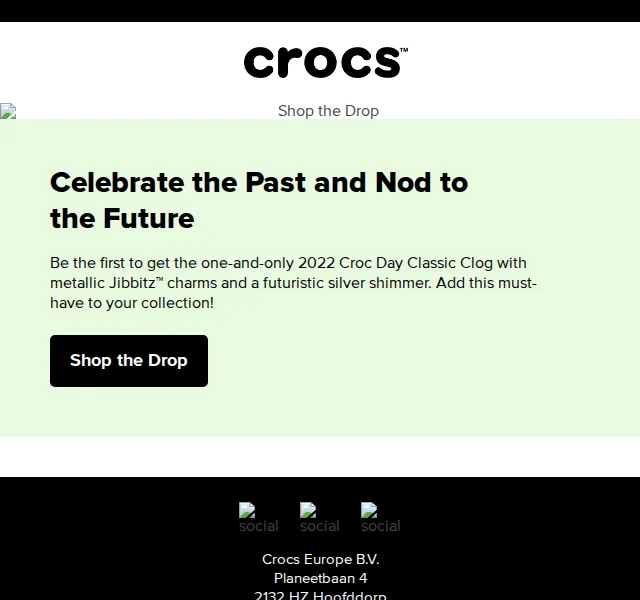 Crocs: limitovaná 2022 Croc Day Clog – červen 2026 | Nuslet.cz