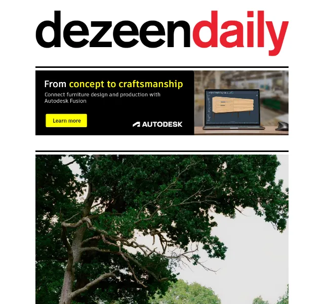 Dezeen Daily: Nová architektura a design – červen 2026 | Nuslet.cz