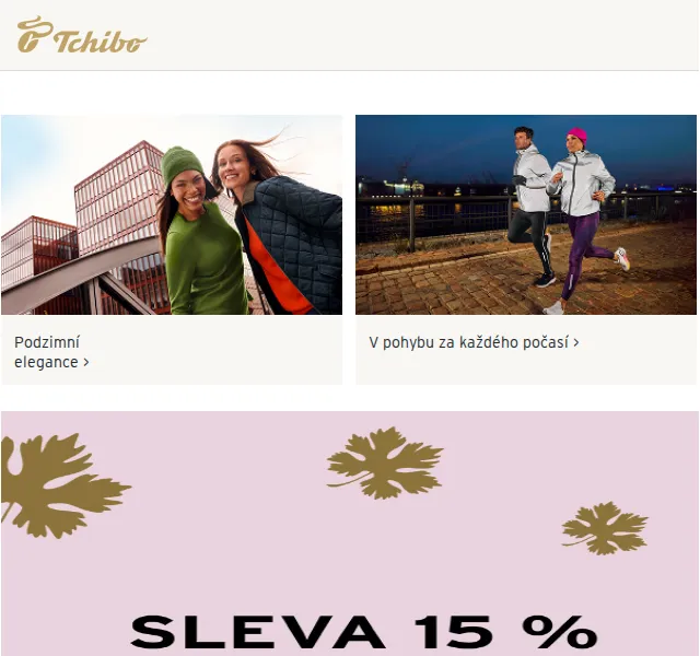 Tchibo: Dámská móda sleva 15 % – duben 2026 | Nuslet.cz