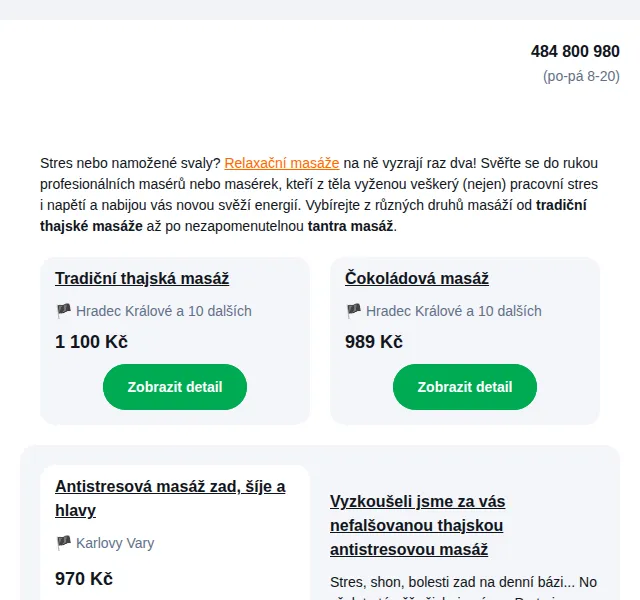 Adrop.cz: Antistresová masáž a wellness pobyty – červen 2026 | Nuslet.cz