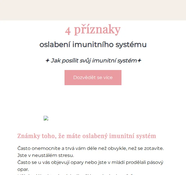 Tozax CZ: Posílení imunity – červenec 2026 | Nuslet.cz