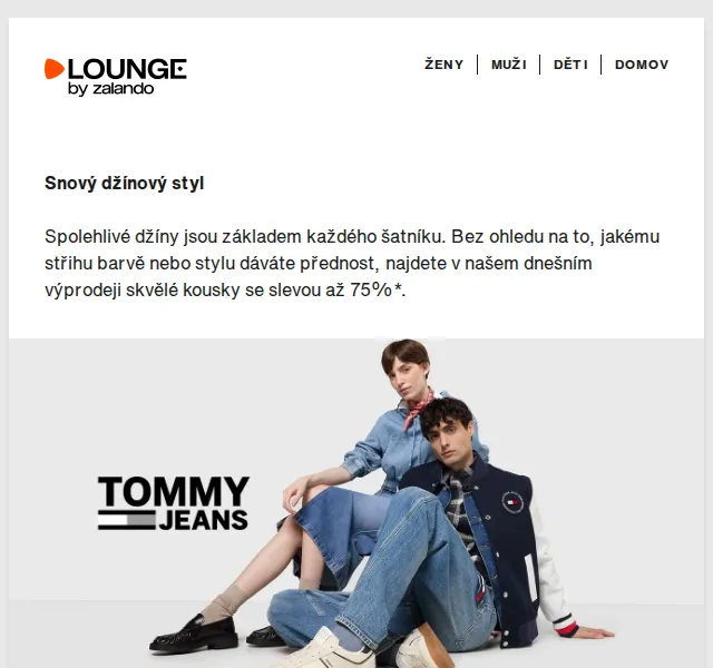 Lounge by Zalando: Džínovina až 80 % – červenec 2026 | Nuslet.cz