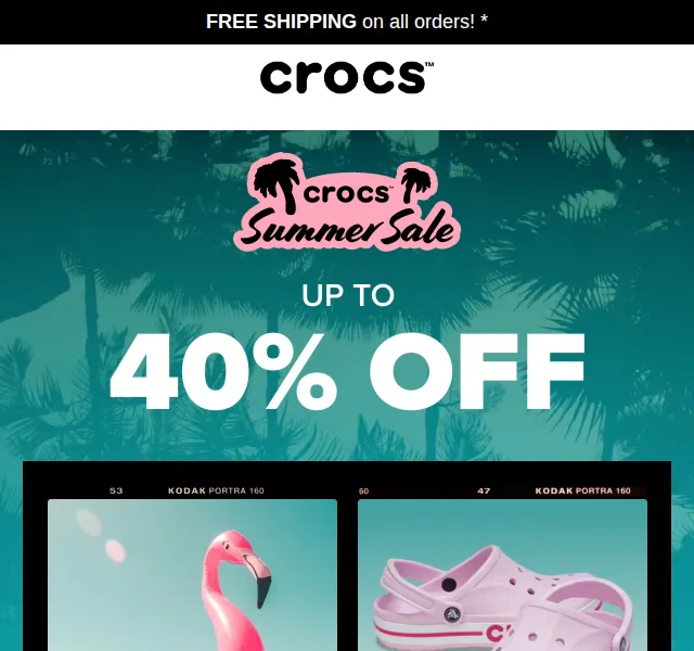 Crocs: Letní výprodej sleva až 40 % – červen 2026 | Nuslet.cz
