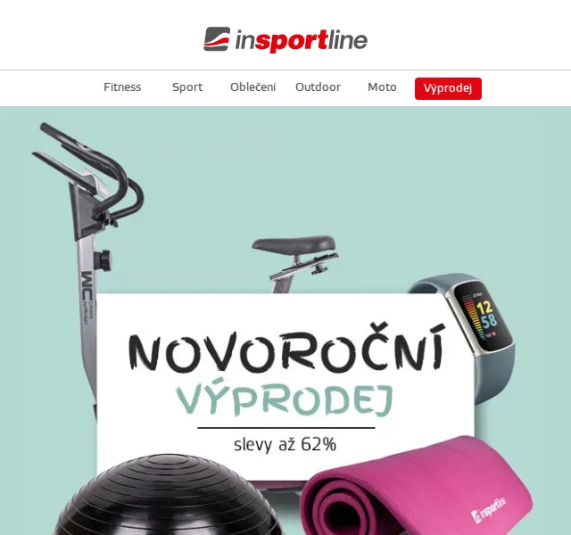 inSPORTline: slevy až -63 % a dárek ke každému nákupu – červen 2026 | Nuslet.cz
