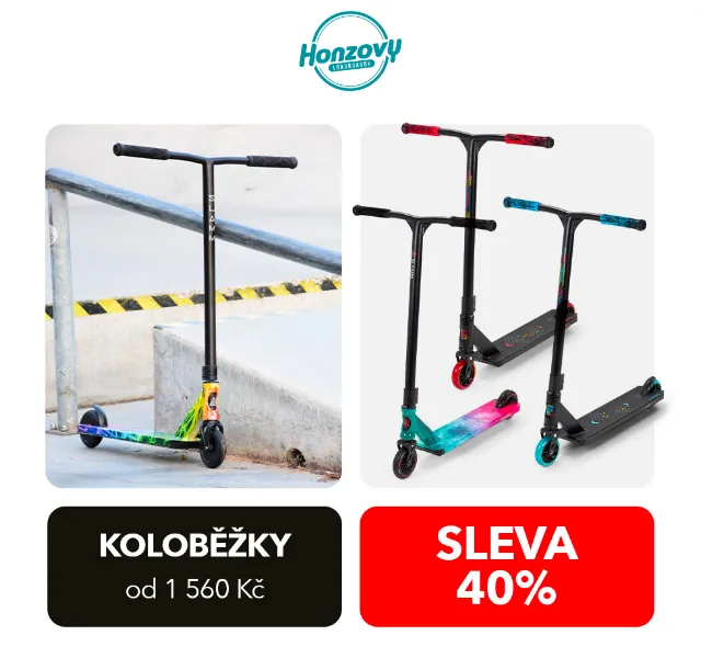 Honzovy Longboardy: Slamm koloběžky se slevou 40 % – červenec 2026 | Nuslet.cz