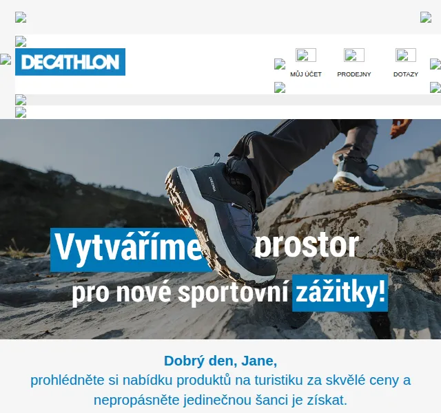 DECATHLON: Turistické vybavení se slevou – červenec 2026 | Nuslet.cz