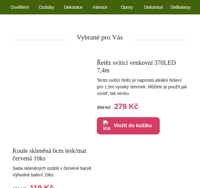 Truhlíkov.cz: Výprodej vánočního zboží – červen 2026 | Nuslet.cz