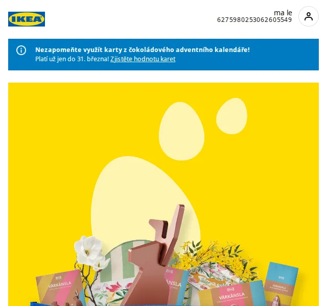 Ikea: Březen 2026 − Slevy až 30 % pro členy Family