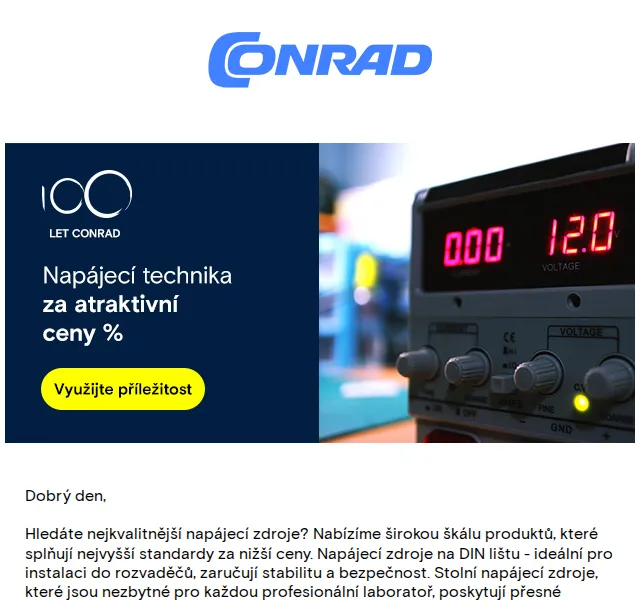 Conrad Electronic: USB nabíječky a powerbanky se slevou až 26 % – červenec 2026 | Nuslet.cz