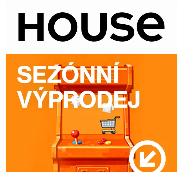 HOUSE: Sezónní výprodej do -50 % – duben 2026 | Nuslet.cz