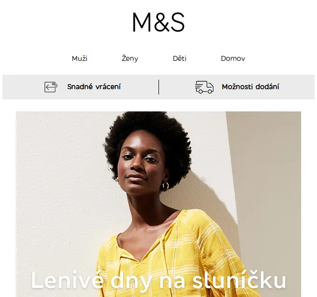 Marks and Spencer: Letní topy a trička – červen 2026 | Nuslet.cz