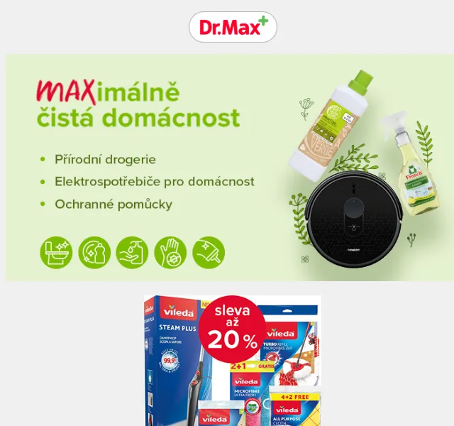 Dr.Max: Produkty pro jarní úklid – červen 2026 | Nuslet.cz