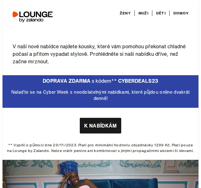 Lounge by Zalando: Zimní móda a byt s dopravou zdarma – červen 2026 | Nuslet.cz