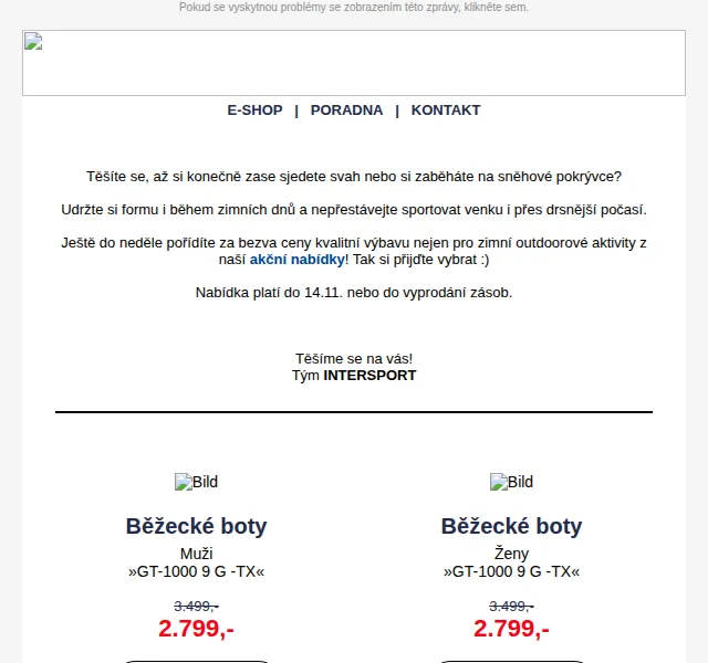 INTERSPORT: Zimní sportovní vybavení se slevou až 27 % – červen 2026 | Nuslet.cz