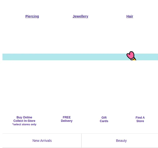 Claire's: Šperky a piercing buy 3 get 3 free – červenec 2026 | Nuslet.cz