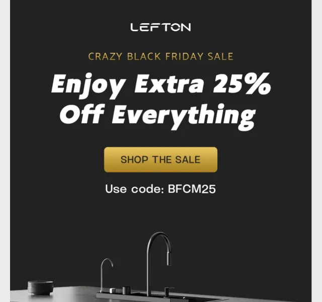 Lefton Sanitary: Sleva 25 % na vše v e-shopu – červen 2026 | Nuslet.cz