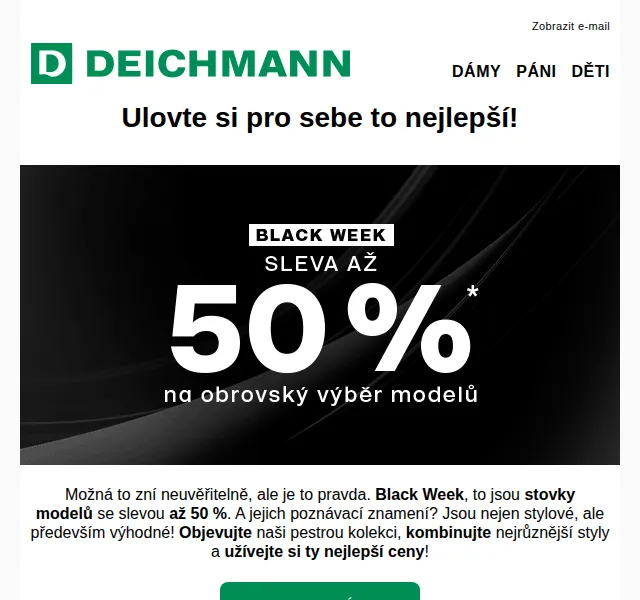 Deichmann: Slevy až 50 % na boty – duben 2026 | Nuslet