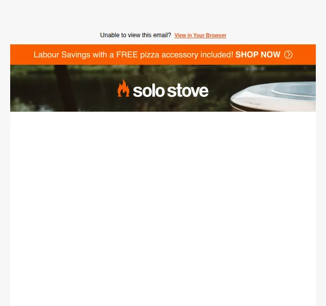 Solo Stove EU: Pi Turner ZDARMA k peci na pizzu – cerven 2026 | Nuslet.cz
