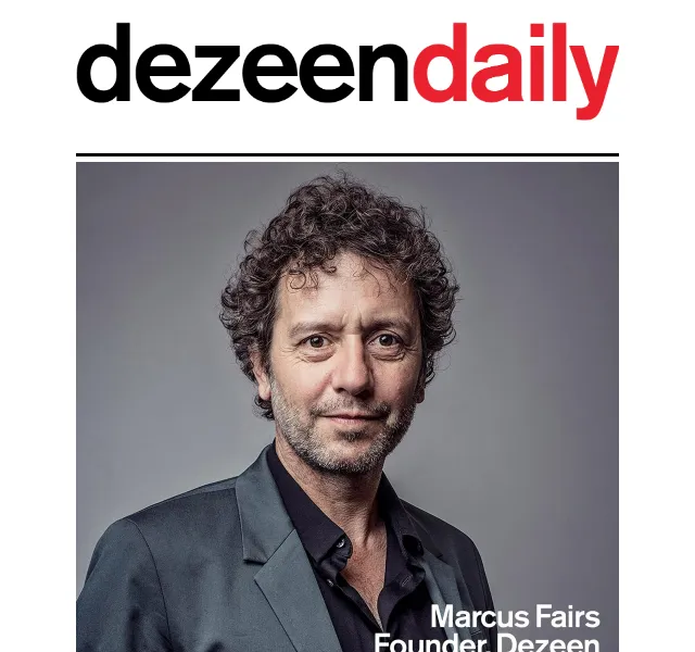 Dezeen Daily: Rozloučení se zakladatelem Marcusem Fairsem – červen 2026 | Nuslet.cz