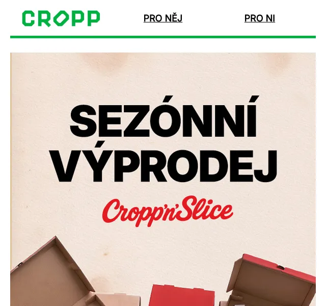 Cropp: Sezónní výprodej se slevami – říjen 2026