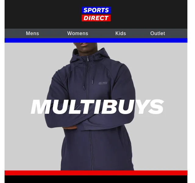 Sportsdirect.com: Multibuys Adidas, Calvin Klein – červen 2026 | Nuslet.cz