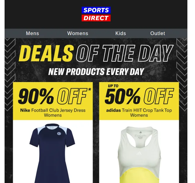 Sportsdirect.com: Nike fotbalové šaty za 179 Kč – červen 2026 | Nuslet.cz