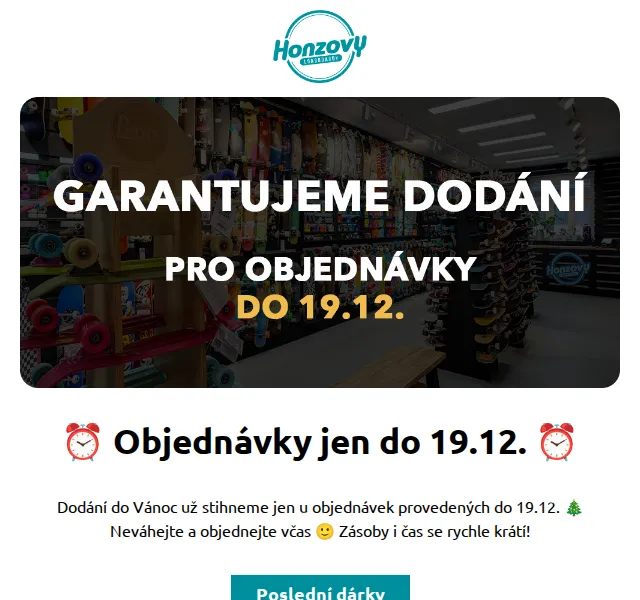 Honzovy Longboardy: Poslední dárky a slevy – červen 2026 | Nuslet.cz