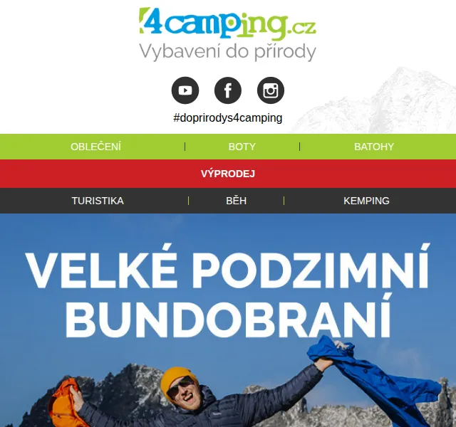 4camping: Velké podzimní bundobraní – červenec 2026 | Nuslet.cz