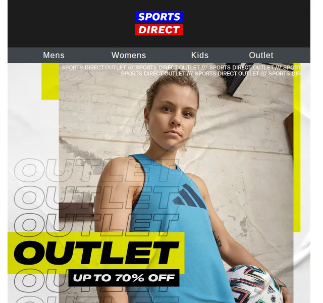 Sportsdirect.com: Slevy až 70 % v Outletu – červen 2026 | Nuslet.cz