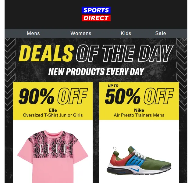 Sportsdirect.com: Tričko ELLE za 55 Kč – červen 2026 | Nuslet.cz