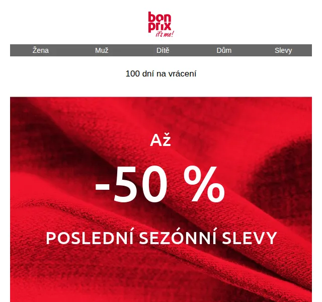 bonprix: Sezónní slevy na módu – červen 2026 | Nuslet.cz