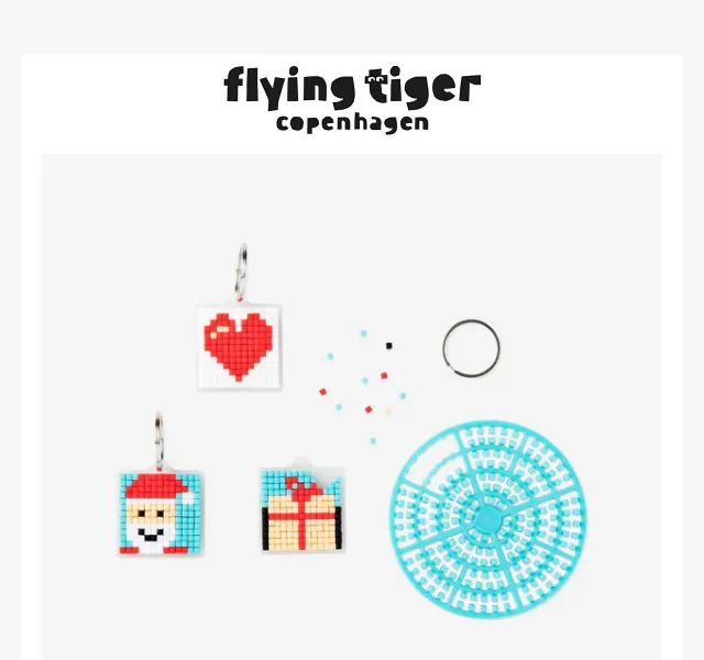 Flying Tiger Copenhagen: Schlüsselanhänger zum Selbermachen – červenec 2026 | Nuslet.cz