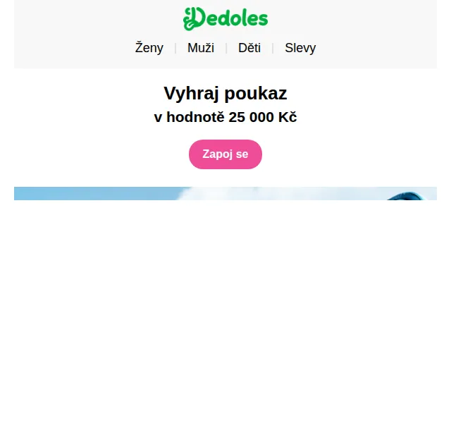 Dedoles.cz: Soutěž o poukaz 25 000 Kč – červen 2024 | Nuslet.cz