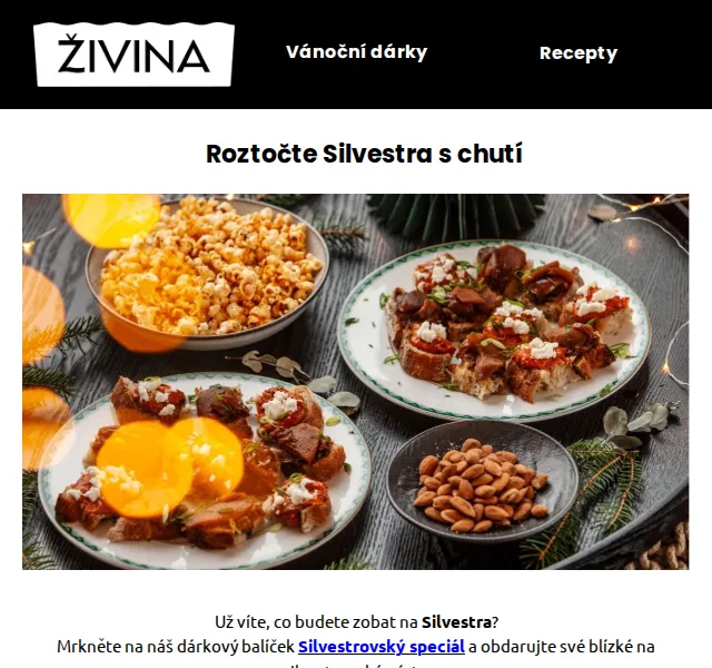 Živina: Silvestrovský balíček – červen 2026 | Nuslet.cz