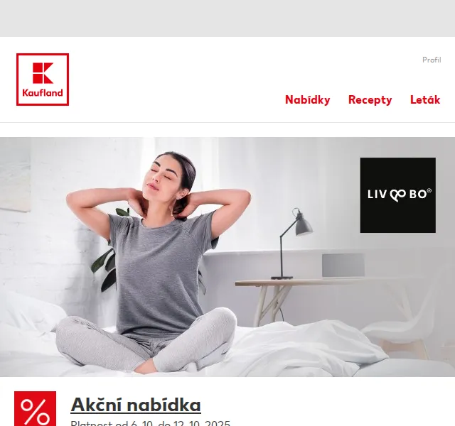 Kaufland: Ložní povlečení a prostěradla od 119,90 Kč – říjen 2025 | Nuslet.cz