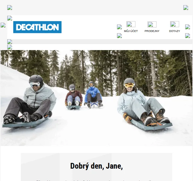 DECATHLON: zimní turistika, lyžování a šipky – červen 2026 | Nuslet.cz