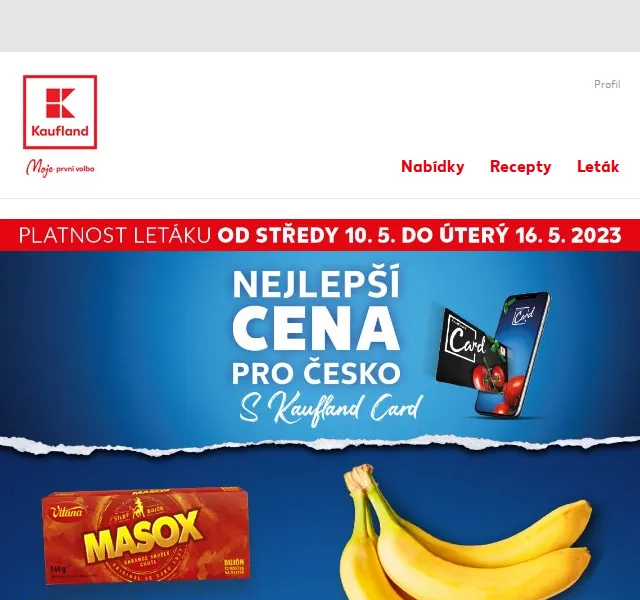 Kaufland: SLEVA 43 % na Bobík maxi – červenec 2026 | Nuslet.cz
