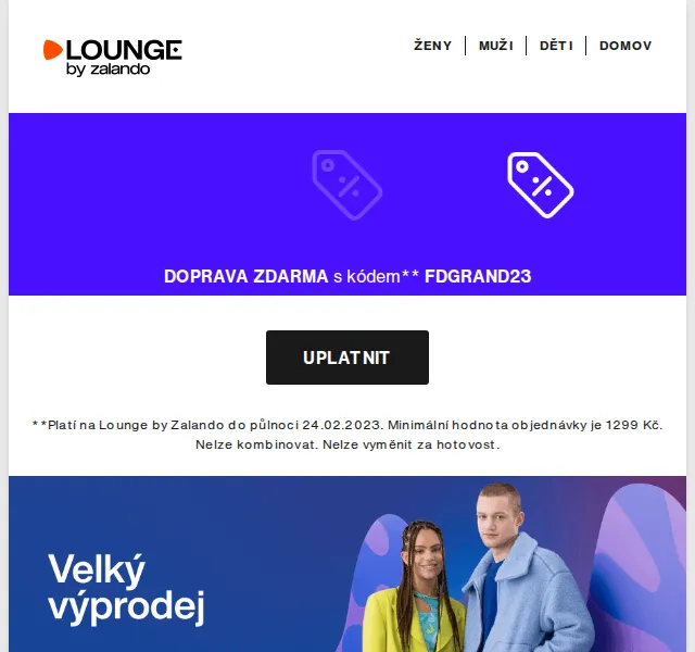 Lounge by Zalando: Velký výprodej s Jack & Jones a Versus Versace – červen 2026 | Nuslet.cz